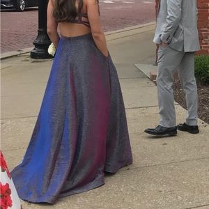 Iridescent Prom Gown